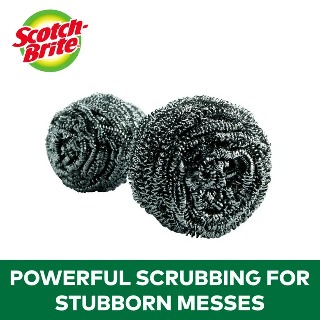 3M Scotch Brite Scotch Brite 3M Metallic Spiral - 2 Pcs
