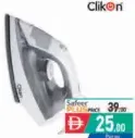 Clikon مكواة بخار بطبقة سيراميك