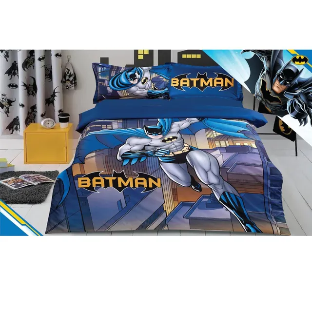Batman 4 pcs Kids Comforter Set, B25