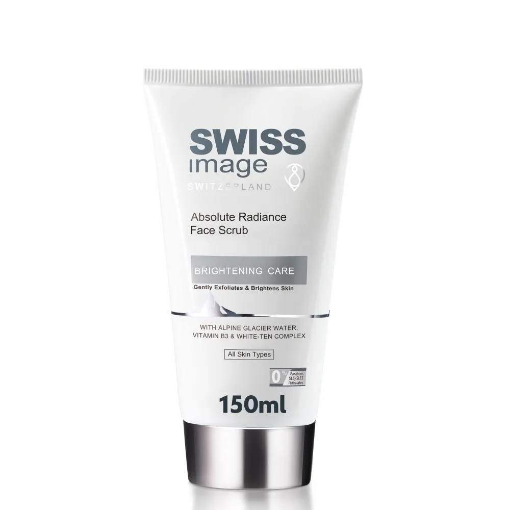Swiss Image مقشر الوجه للتوهج المطلق مقشر لطيف