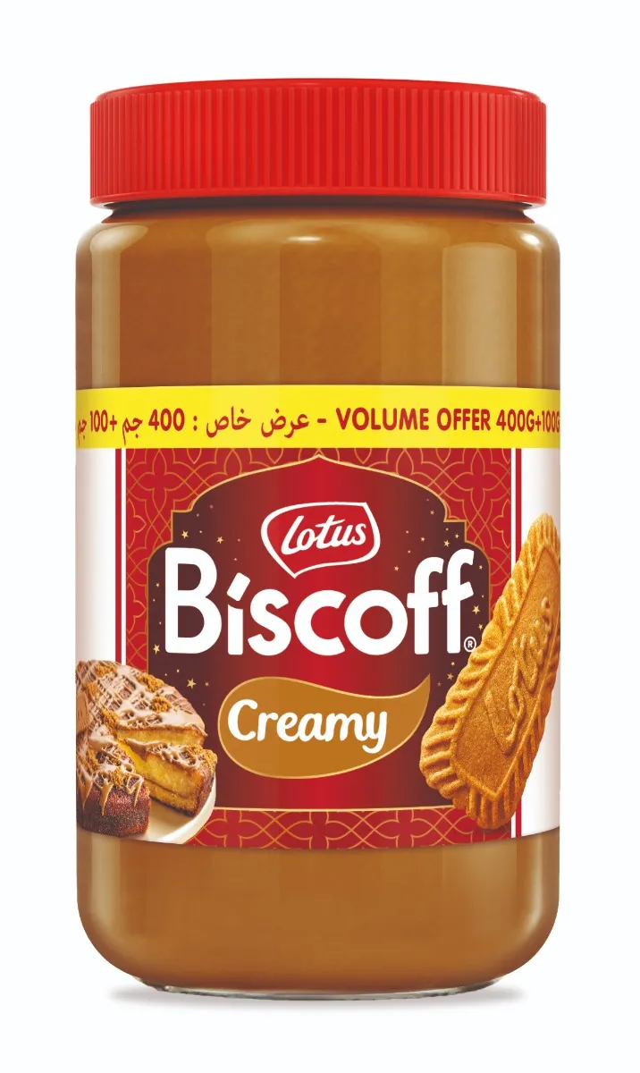 Lotus كريمة بسكويت biscoff ناعمة