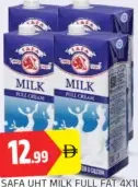 Safa Uht Milk Full Fat