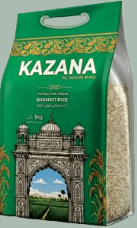Kazana أرز بسمتي حبة طويلة أدهارا