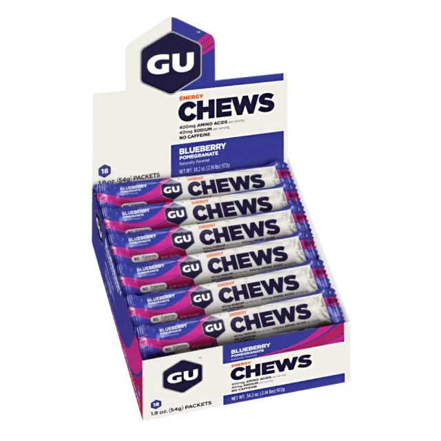 Gu Energy Chews - Blueberry Pomegranate Bulk