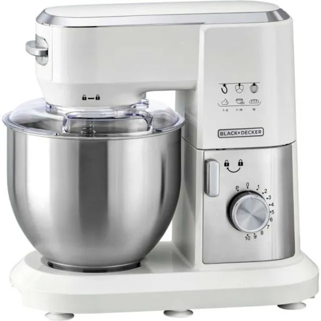 Black+Decker Multifunction Kitchen Machine, 1000W, MKM100