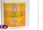 Yellow Dot Maxi Roll