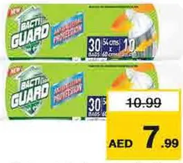 Bacti Guard نوكس أكياس قمامة رول أسود