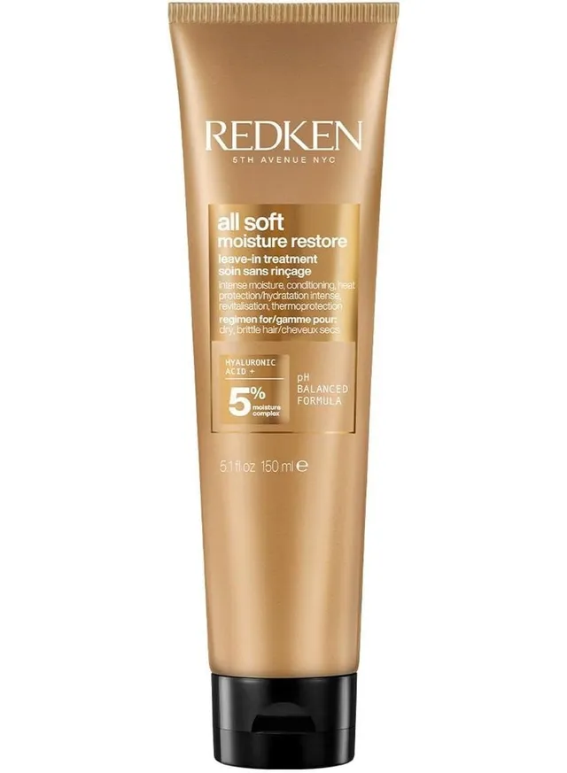Redken All Soft Moisture Restore Leave-In Treatment With Hyaluronic Acid