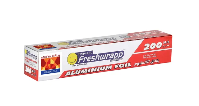 FW Aditya Birla Hindalco Freshwrapp Aluminium Foil, 200 Sq.Ft.