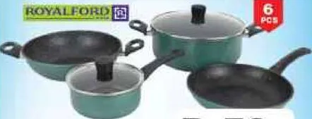 Royalford Daisy Forged Cookware Set