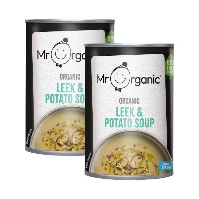 Mr Organic Soup Leek & Potato