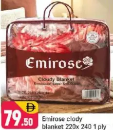 Emirose clody blanket 1 ply