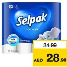 Selpak Toilet Roll 3Ply