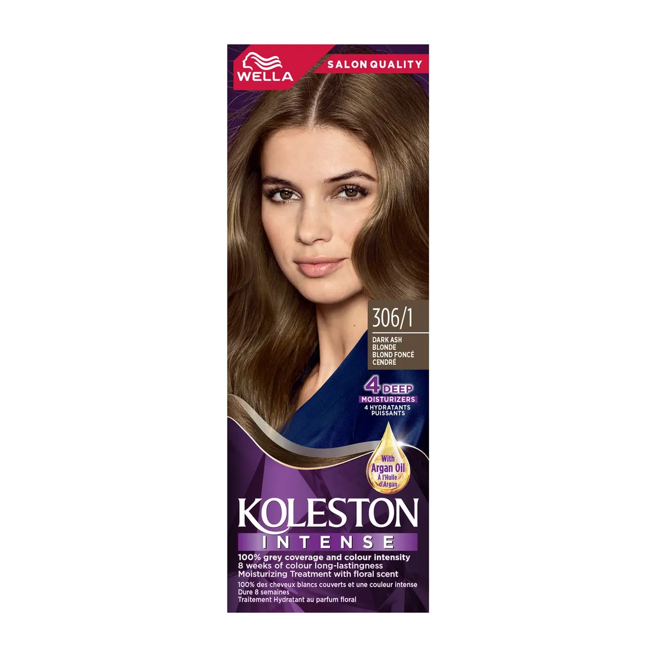 Koleston صبغة أشقر رمادي غامق مكثف 306/1 ‏1 pkt