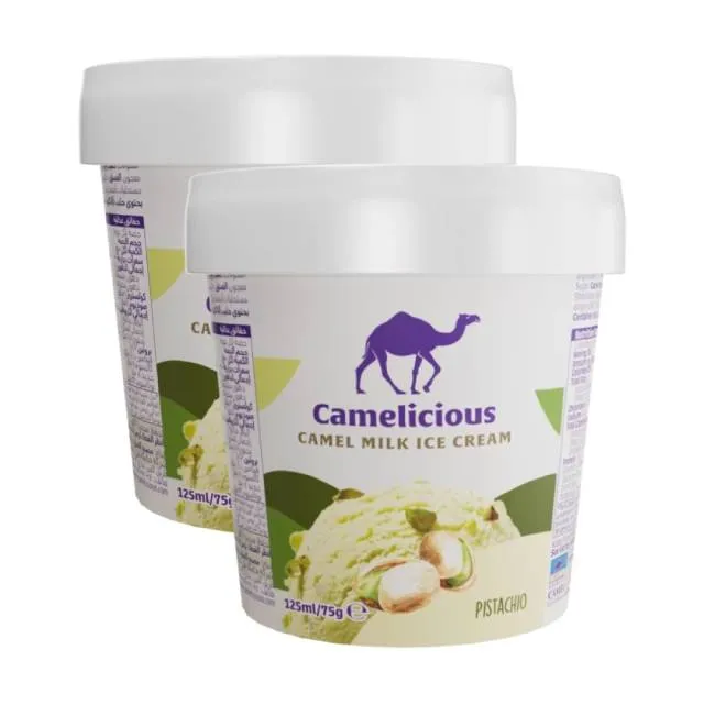 Camelicious Camel Milk Ice Cream Pistachio