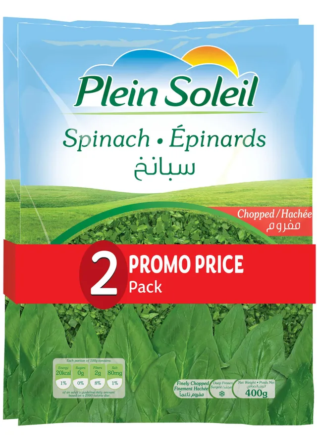 Plein Soleil Chopped Spinach