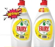 Fairy Plus Dishwash Lemon