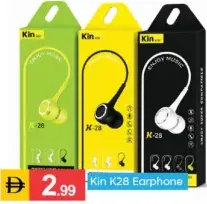 Kin Earphone K-28