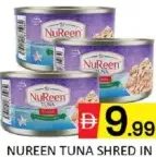 Nureen Tuna Flakes Shredded Soybean Oil