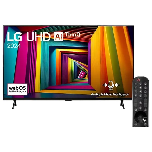 LG تلفاز ذكي 98-inch من سلسلة UT90 بدقة UHD 4K معالج A8 AI 4K 98UT90006L