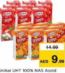 Unikai Uht 100% Assorted Juice