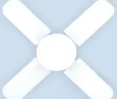 Olsenmark لمبة مروحة ال اي دي أولسنمارك