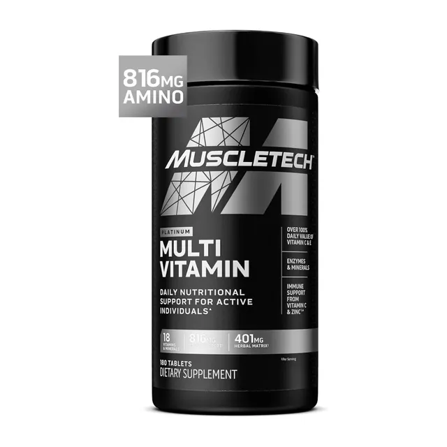 Muscletech Platinum Multivitamin 180 ct