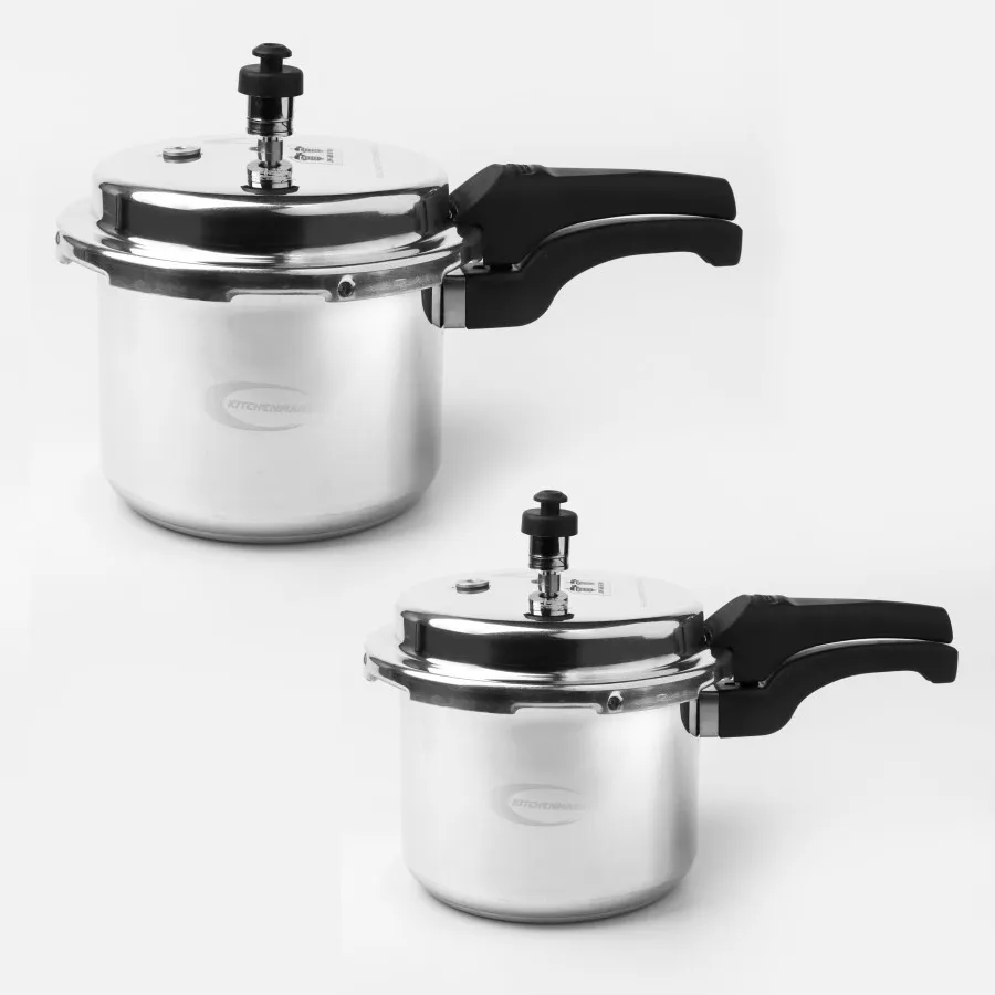Kitchenmark طنجرة ضغط الالومنيوم من كيتشن مارك سعة