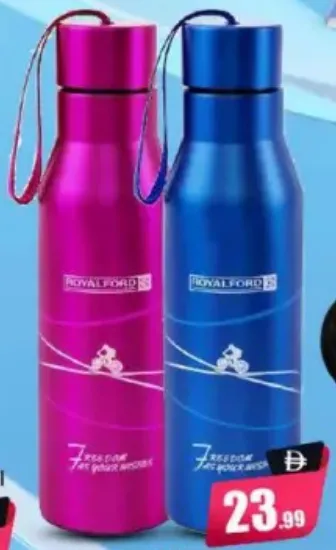Royalford قارورة ستانلس ستيل عازلة بالتفريغ Rf6606