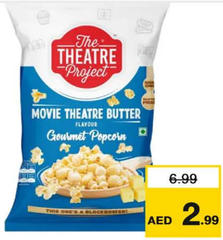The THEATRE Project Popcorn Pouch Assorted