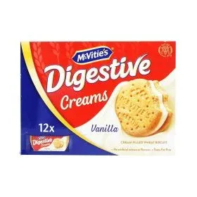 Mcvities McVitie's Digestive Creams Vanilla Biscuits