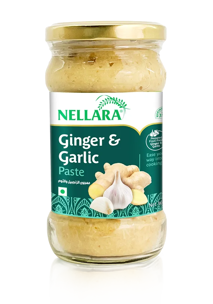 Nellara معجون شان بالزنجبيل والثوم