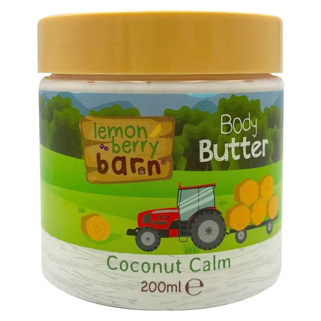 Carrefour Lemon Berry Barn Body Butter, Coconut Calm