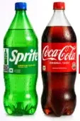sprite + coca cola