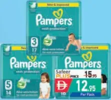 Pampers Rash Protection Baby Diapers