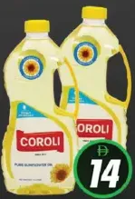Coroli Pure Sunflower Oil