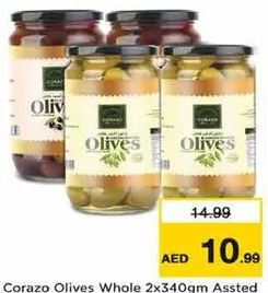 Corazo Olives Whole Assorted