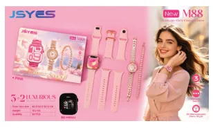Jsyes Ladies Smart Watch With Gift Set M M88