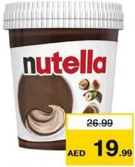 Nutella Ice Cream Tub