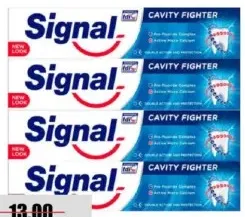 Signal Toothpaste Cavity Fighter Regular