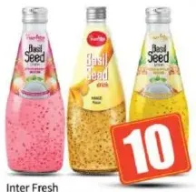 Inter Fresh Basil Seed Drink Assorted