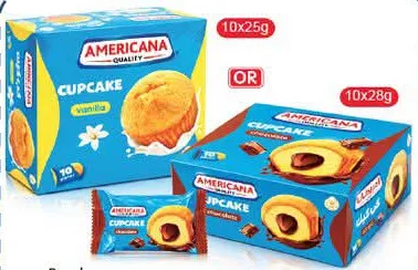 Americana Quality كب كيك متنوع