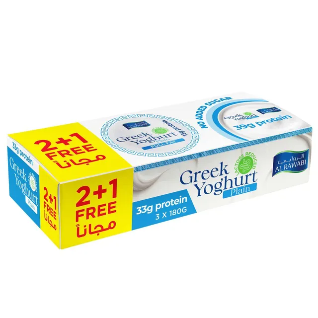 Al Rawabi Greek Plain Full Fat Yoghurt