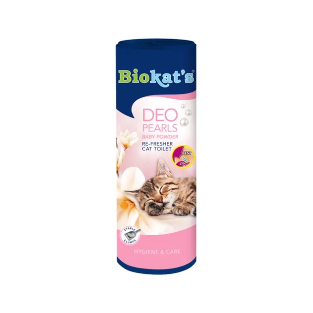 Gimborn Biokat Deo Pearls Baby Powder Refresher Cat Toilet