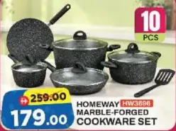 Homeway Marble-Forged Cookware Set HW3686