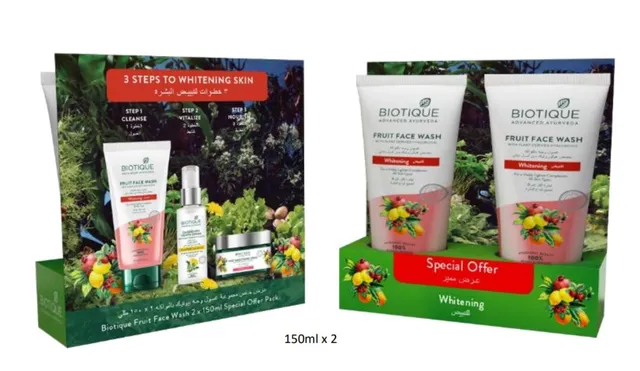 Biotique Whitening Fruit Face Wash