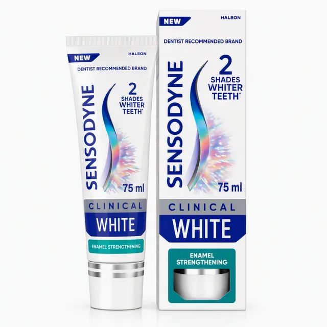 Sensodyne Clinical White Enamel Strengthening Toothpaste