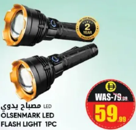 Olsenmark Led Flash Light