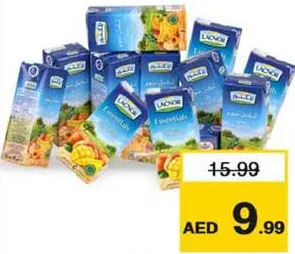 Lacnor Juice 100% NAS Assorted