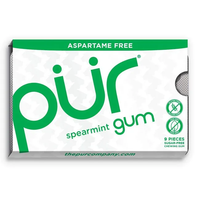 Pur Gum Sugar Free Spearmint Gum